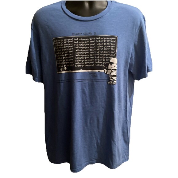 Men's Star Wars Swamp Squad sz L T-shirt - Picture 1 of 7